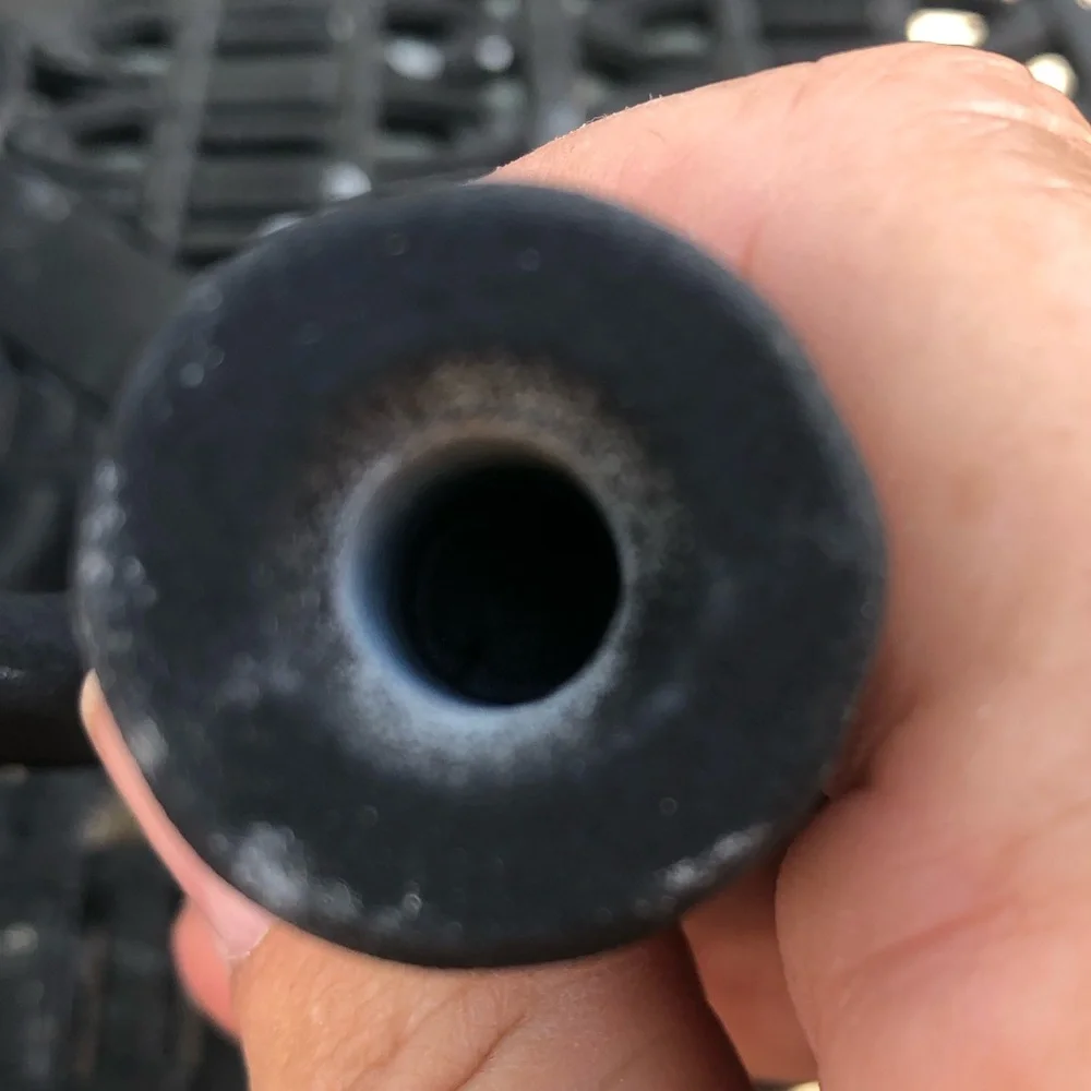 Forged Metal Black Curtain Rod Ends & Tiebacks